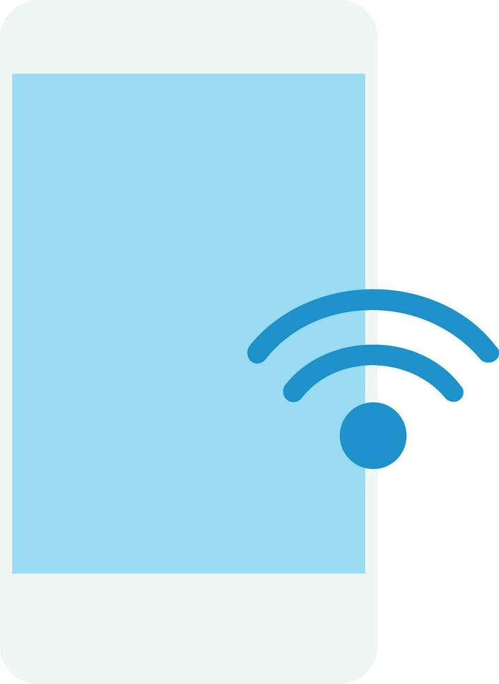 señal de red wifi vector