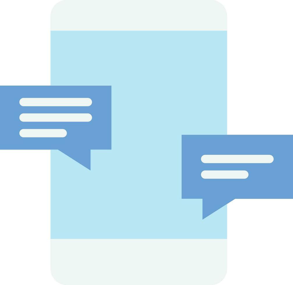 Reply Message Phone vector