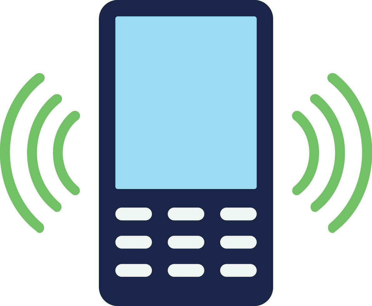 Cellphone Ringing Alert vector