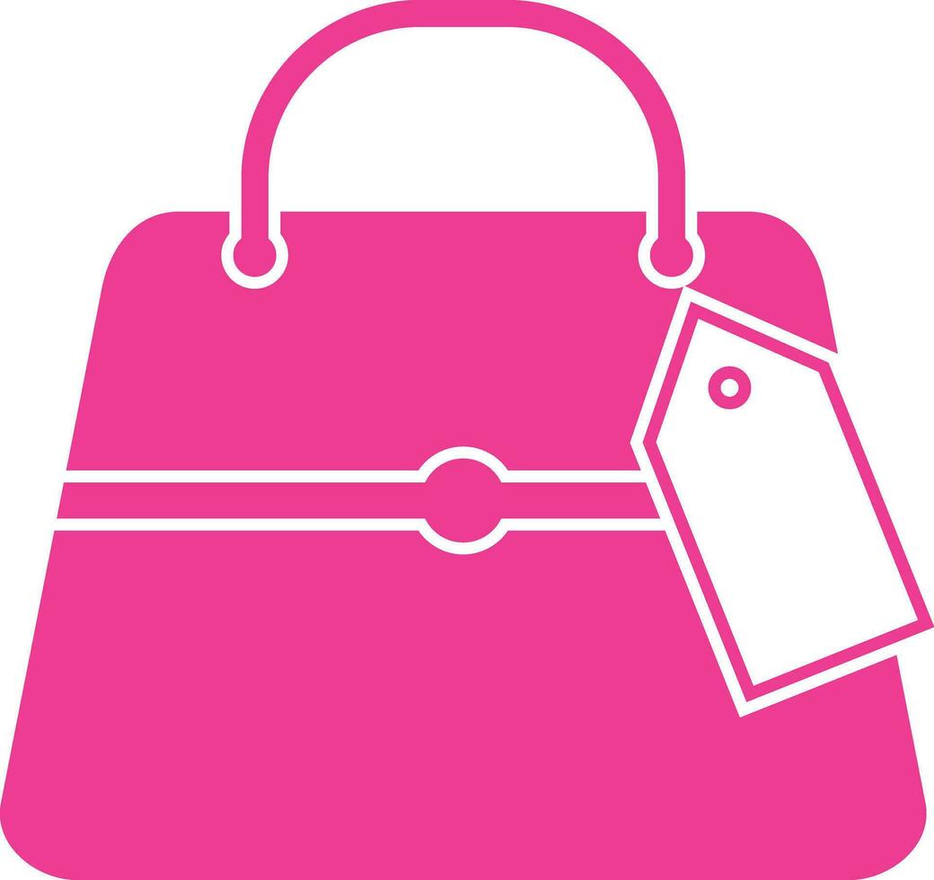 shopping bag - Vector icon