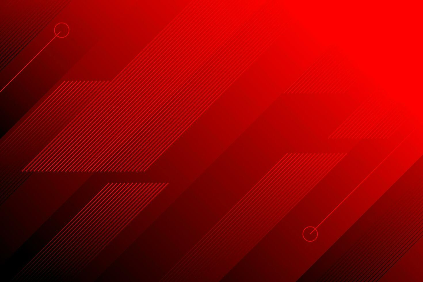 Modern abstract geometric red color background. vector