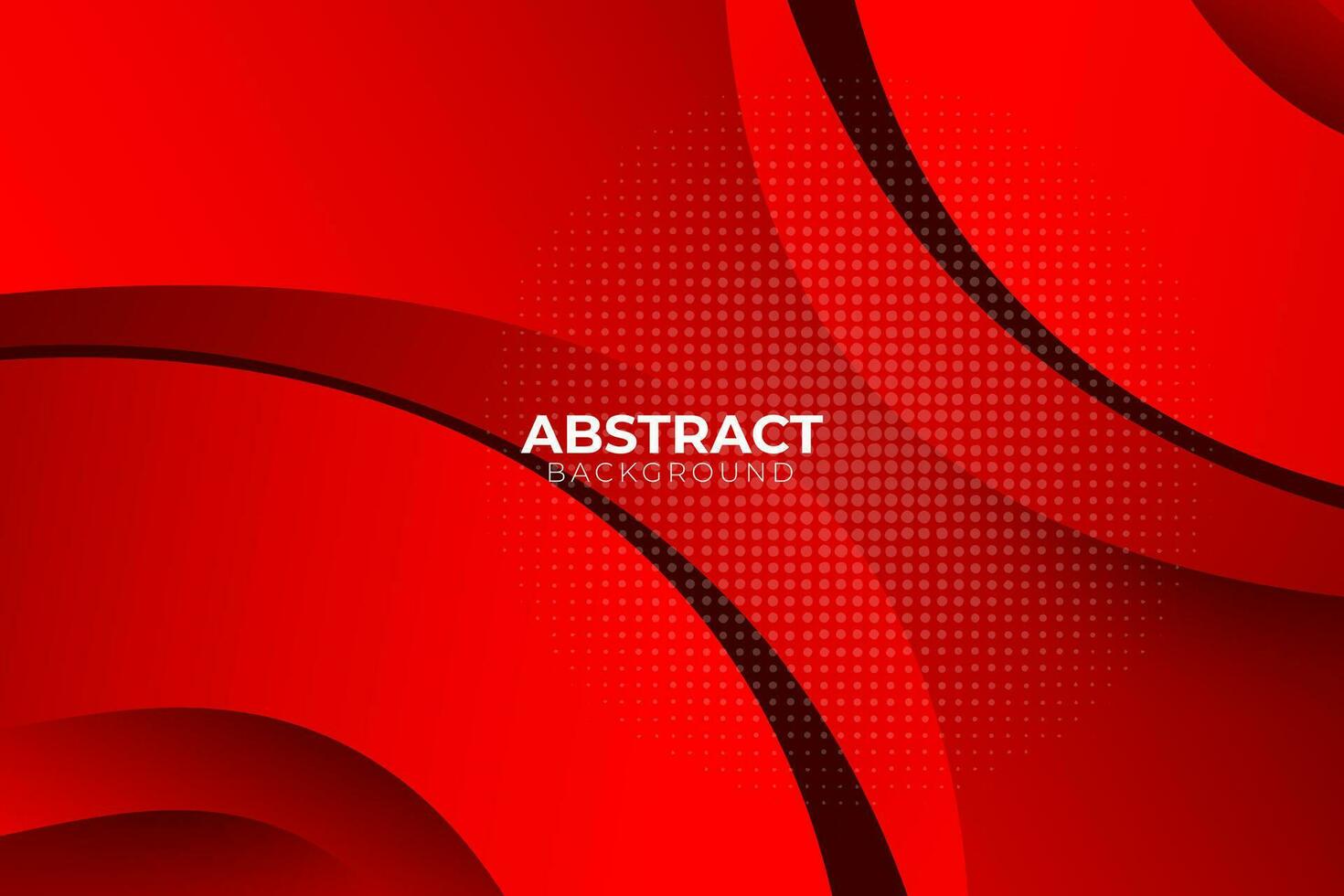 Abstract modern red background gradient color vector