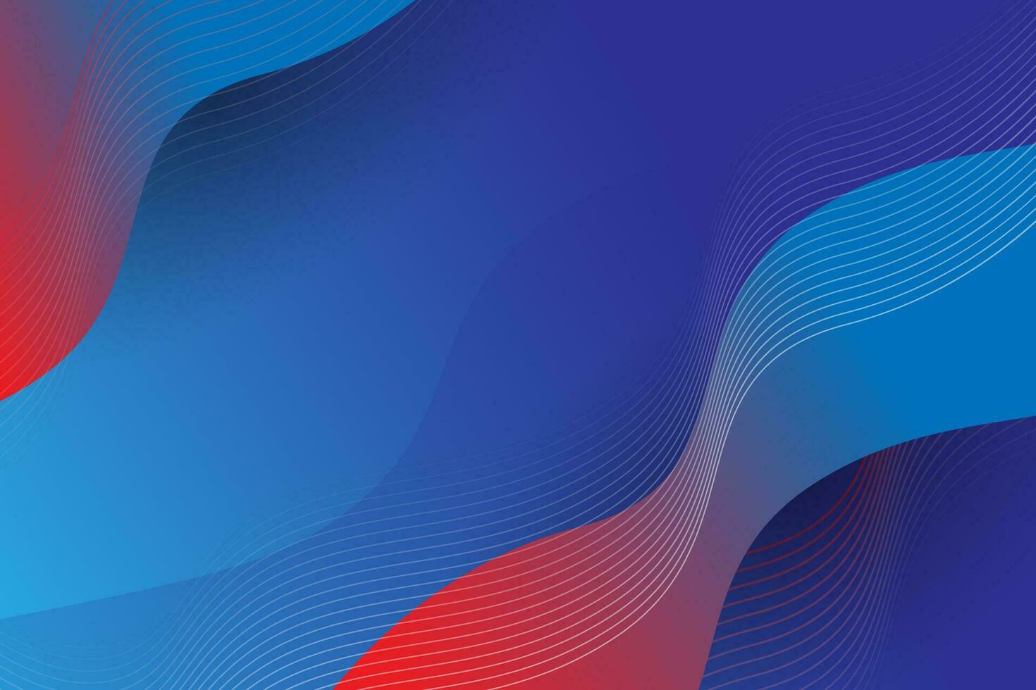 abstract red blue background with copy space for text vector