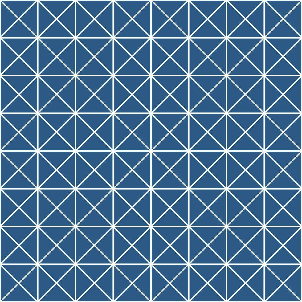 Navy blue triangle pattern background. Triangle pattern background. Triangle background. Seamless pattern. for backdrop, decoration, Gift wrapping vector