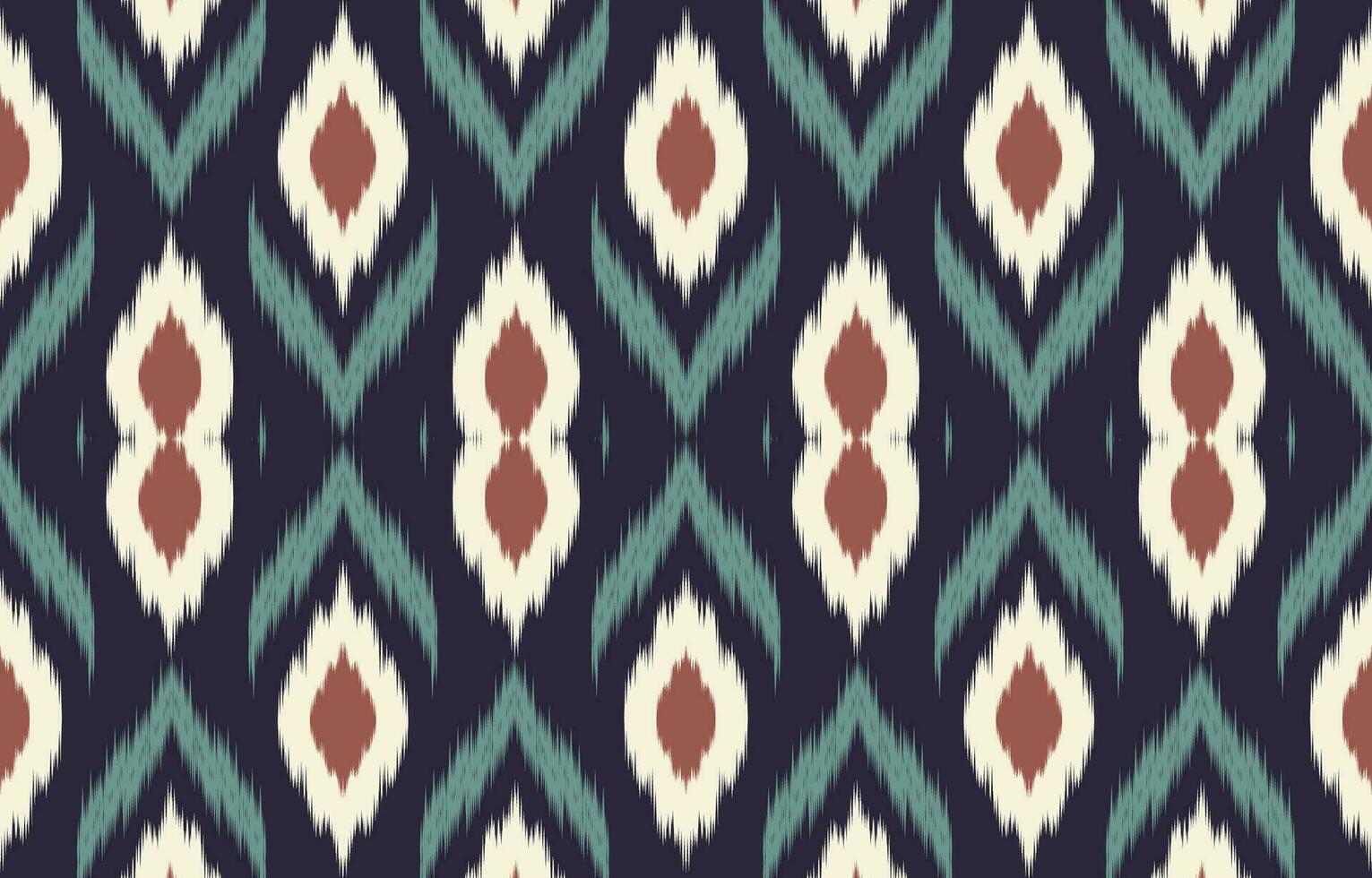 Ethnic abstract ikat art. Aztec ornament print. geometric ethnic pattern seamless  color oriental.  Design for background ,curtain, carpet, wallpaper, clothing, wrapping, Batik, vector illustration.