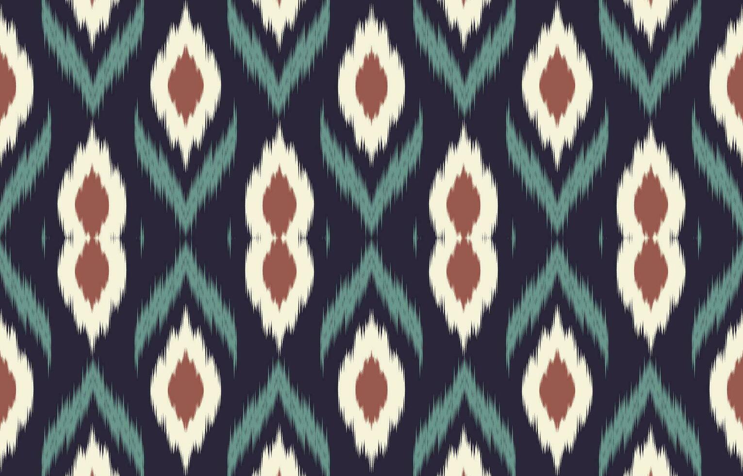 étnico resumen ikat Arte. azteca ornamento impresión. geométrico étnico modelo sin costura color oriental. diseño para antecedentes ,cortina, alfombra, fondo de pantalla, ropa, envase, batik, vector ilustración.