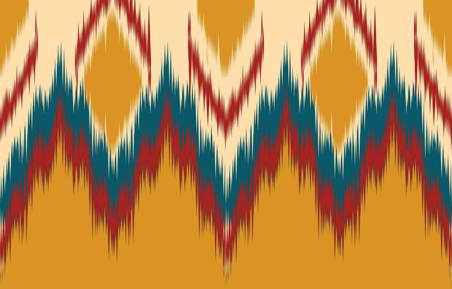 Ethnic abstract ikat art. Aztec ornament print. geometric ethnic pattern seamless  color oriental.  Design for background ,curtain, carpet, wallpaper, clothing, wrapping, Batik, vector illustration.