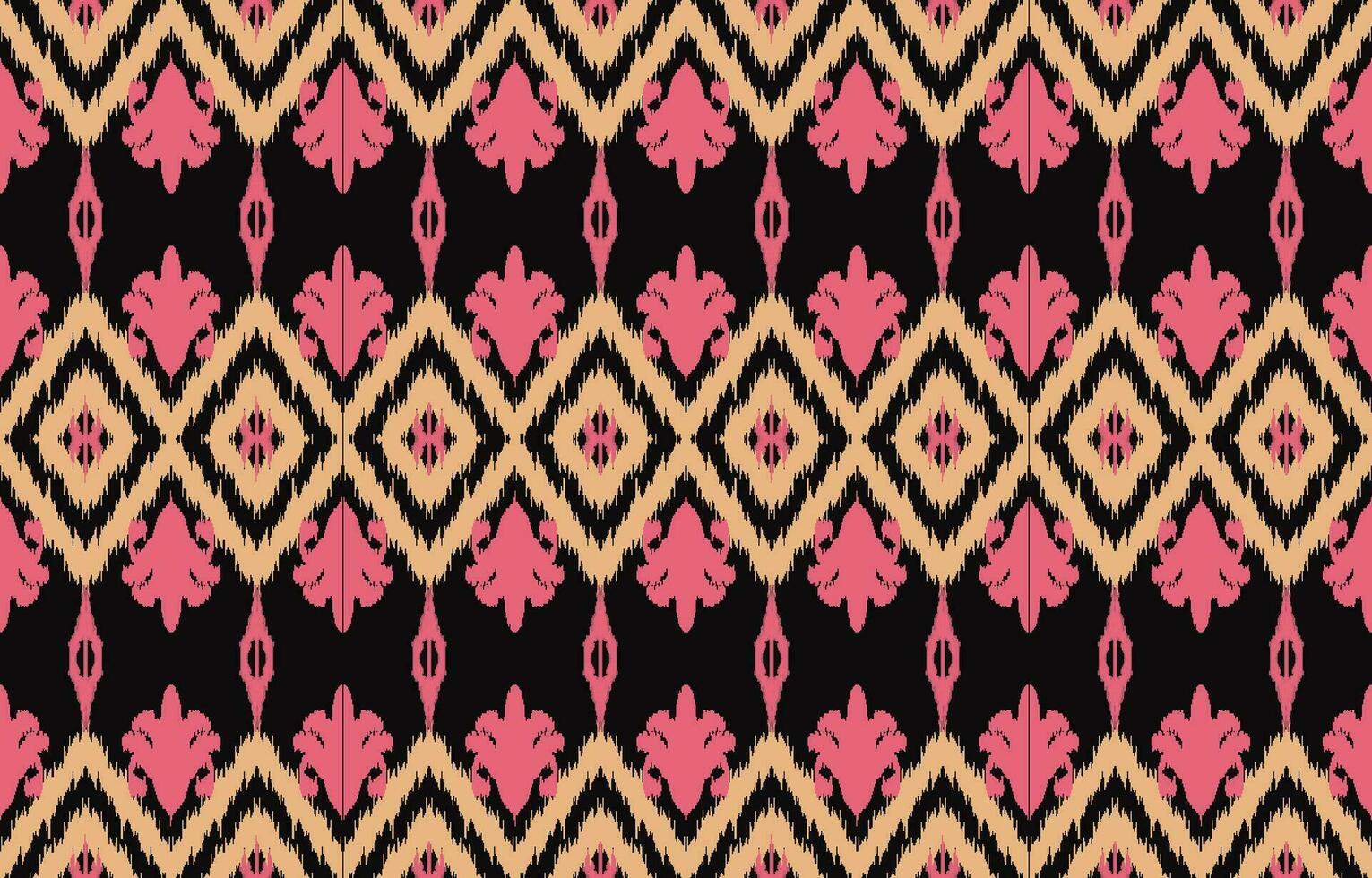 Ethnic abstract ikat art. Aztec ornament print. geometric ethnic pattern seamless  color oriental.  Design for background ,curtain, carpet, wallpaper, clothing, wrapping, Batik, vector illustration.