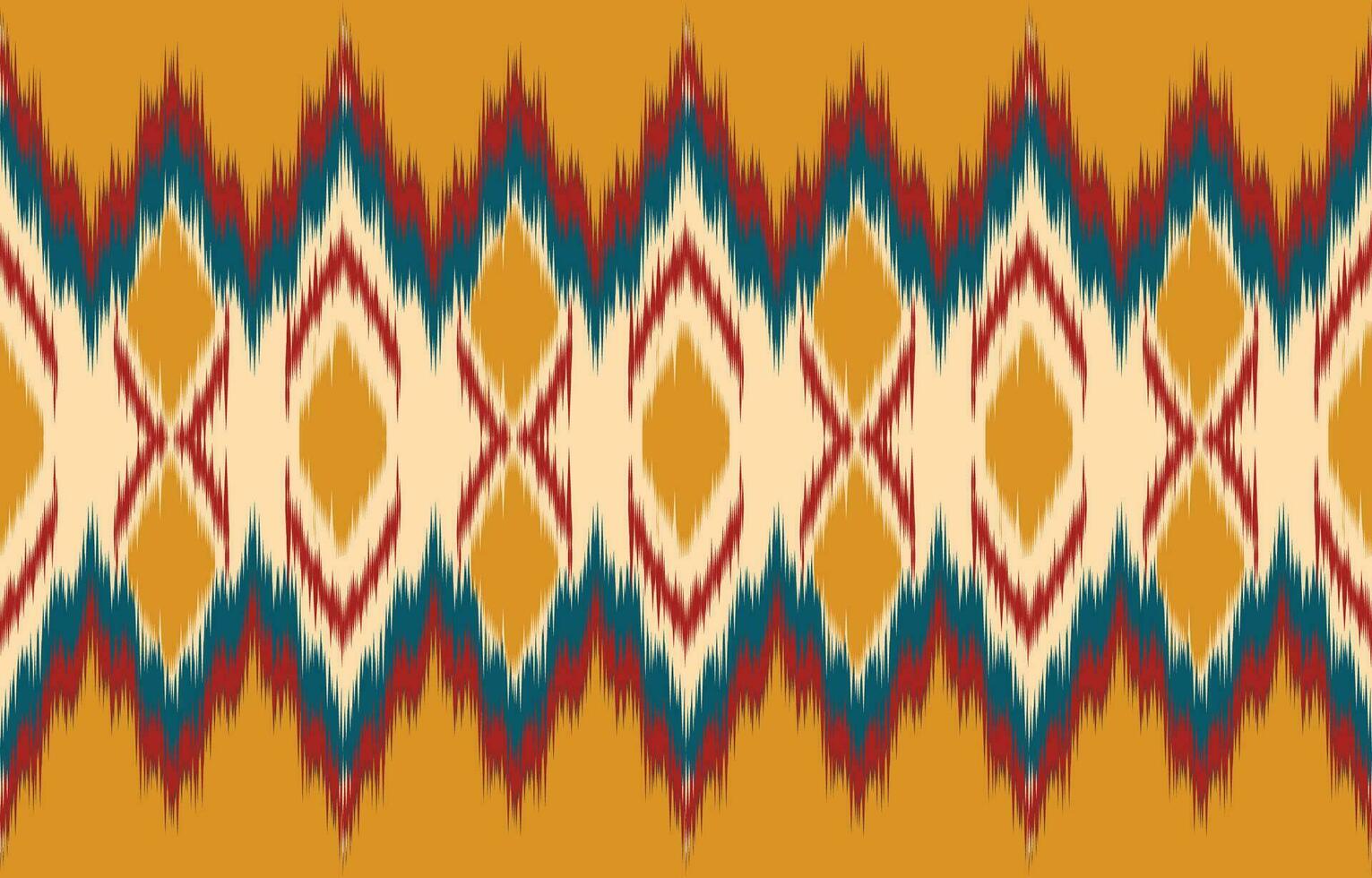 Ethnic abstract ikat art. Aztec ornament print. geometric ethnic pattern seamless  color oriental.  Design for background ,curtain, carpet, wallpaper, clothing, wrapping, Batik, vector illustration.
