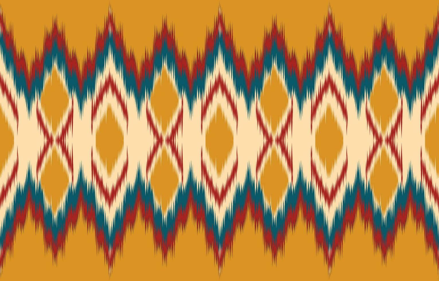 Ethnic abstract ikat art. Aztec ornament print. geometric ethnic pattern seamless  color oriental.  Design for background ,curtain, carpet, wallpaper, clothing, wrapping, Batik, vector illustration.