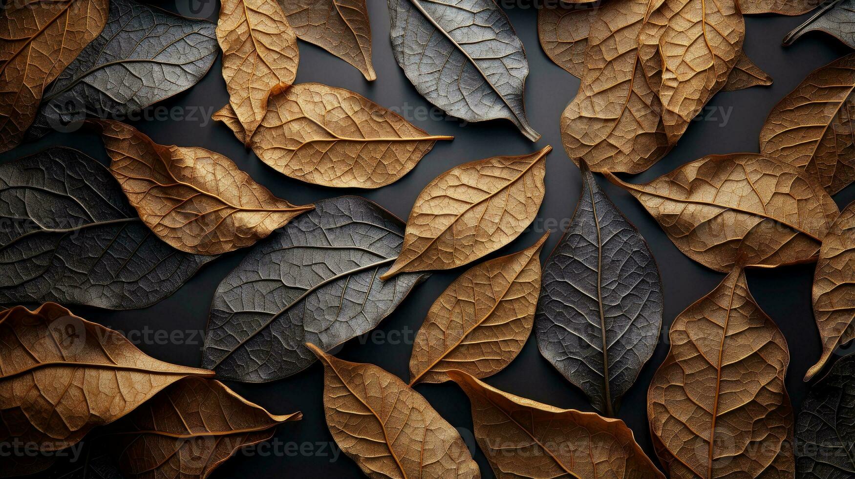 Close up texture leaf structure macro photography, abstract texture, Generative AI illustration photo