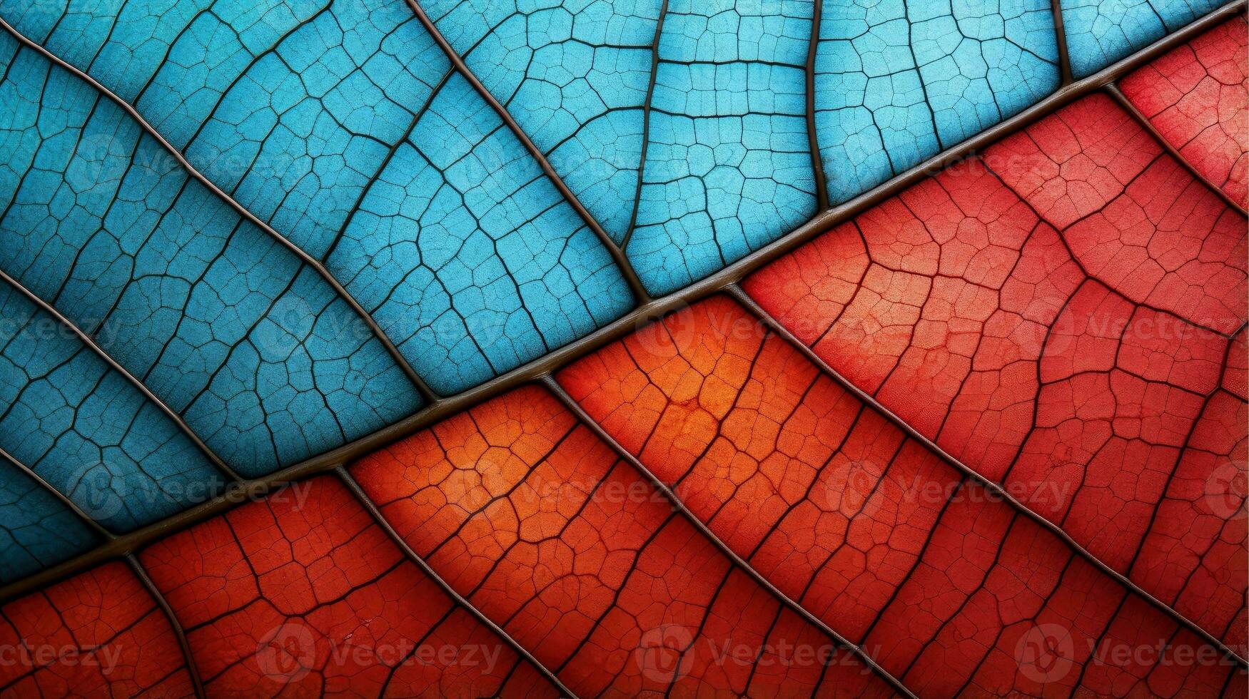 Close up texture leaf structure macro photography, abstract texture, Generative AI illustration photo