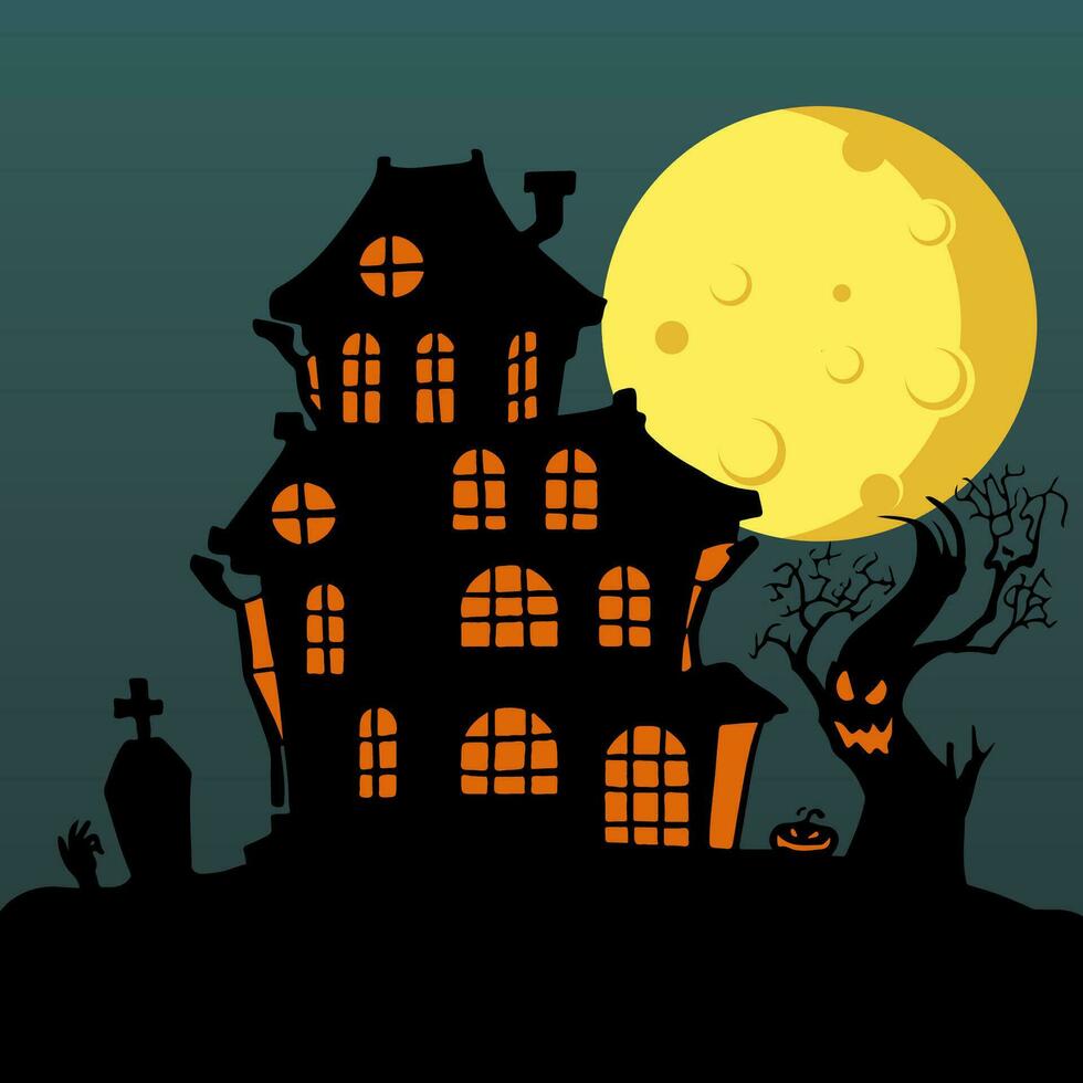 Halloween party, bright banner set. Helloween vector banner design, happy halloween background