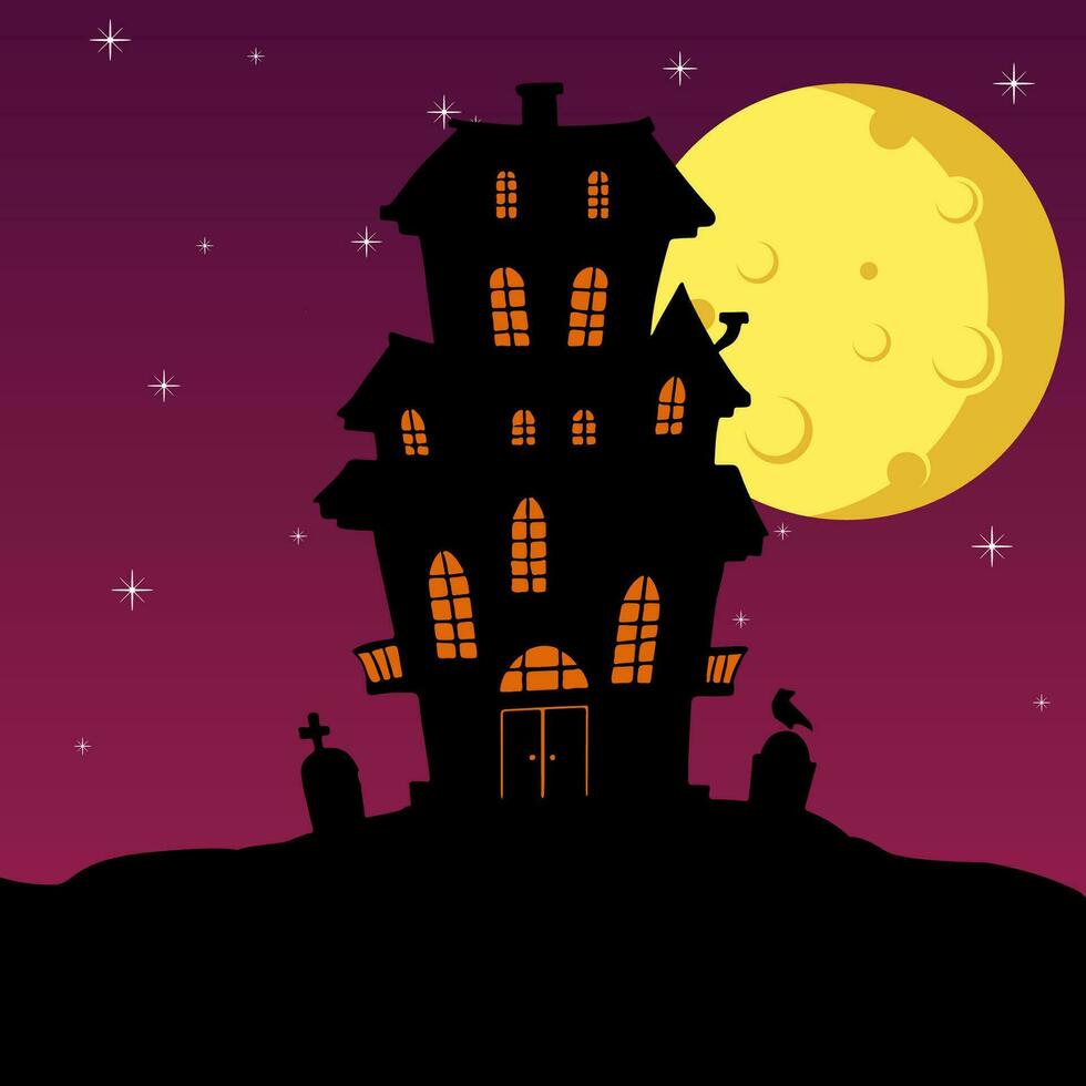 Halloween party, bright banner set. Helloween vector banner design, happy halloween background