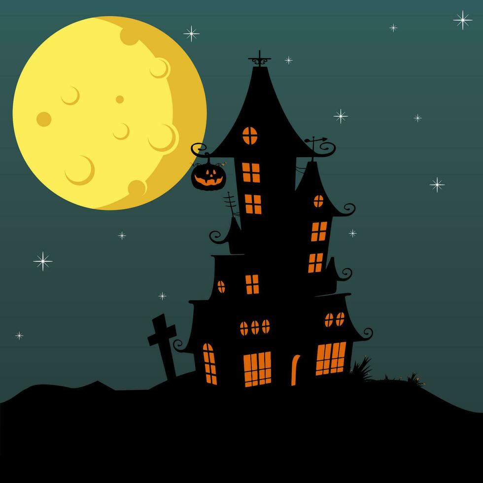 Halloween party, bright banner set. Helloween vector banner design, happy halloween background