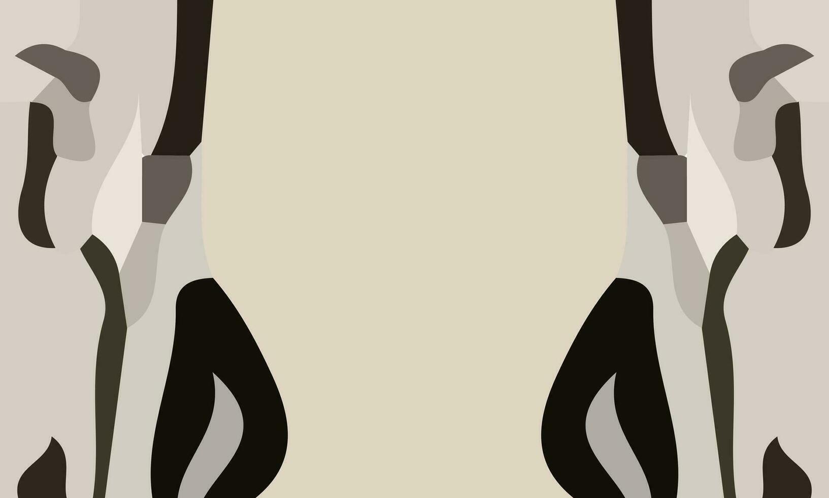 Aesthetic brown abstract background with copy space area. Suitable for poster and banner vector