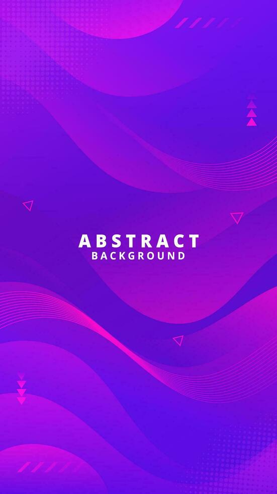 Abstract background purple blue color with wavy lines and gradients is a versatile asset suitable for various design projects such as websites, presentations, print materials, social media posts vector