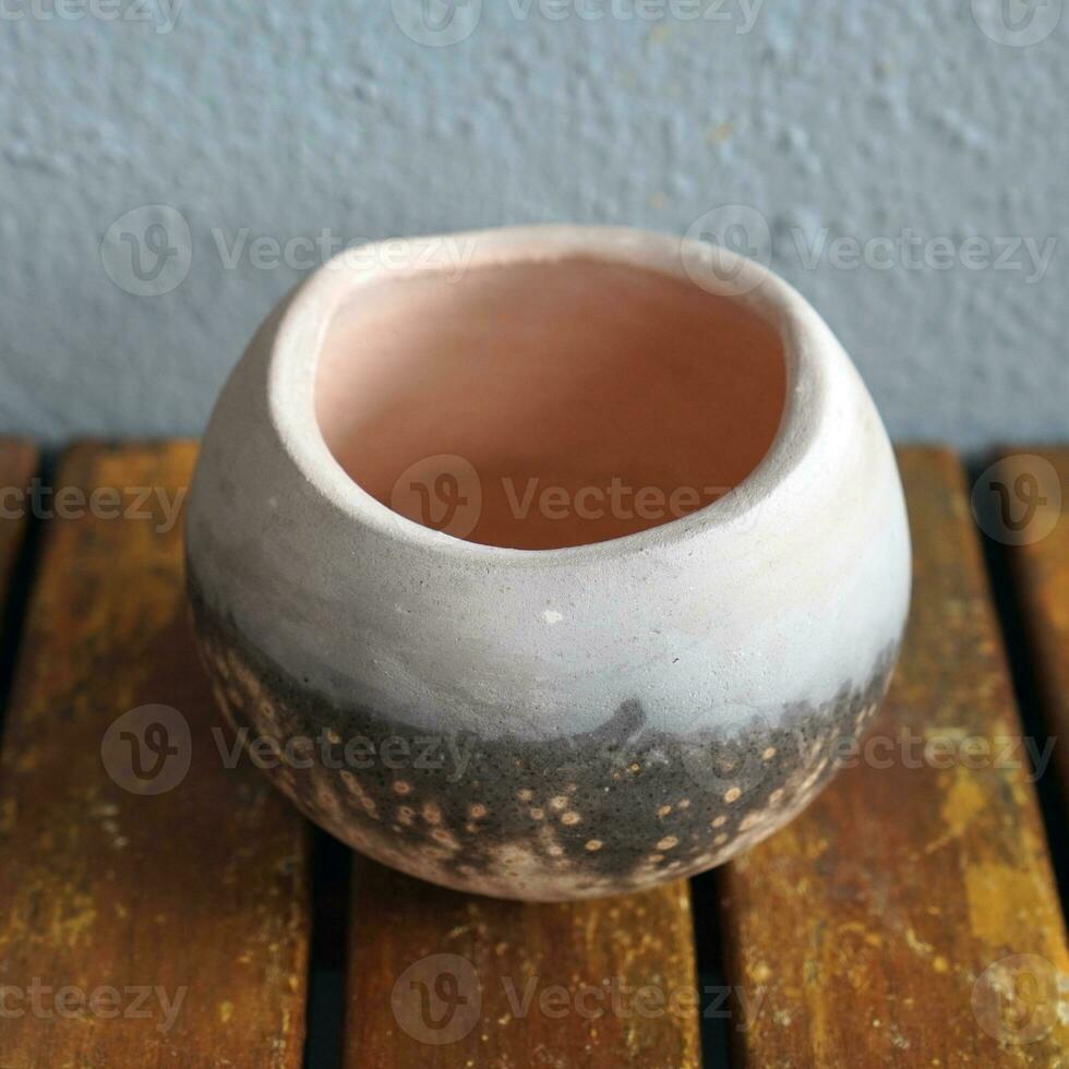 Raku ceramic pottery vase rainbow aurora textured pattern home decor piece from RAAQUU by Adil Ghani from Malaysia photo