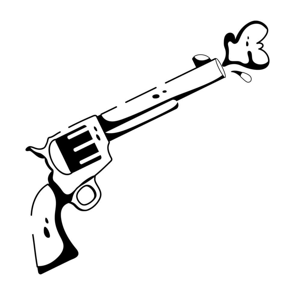 Trendy Revolver Concepts vector