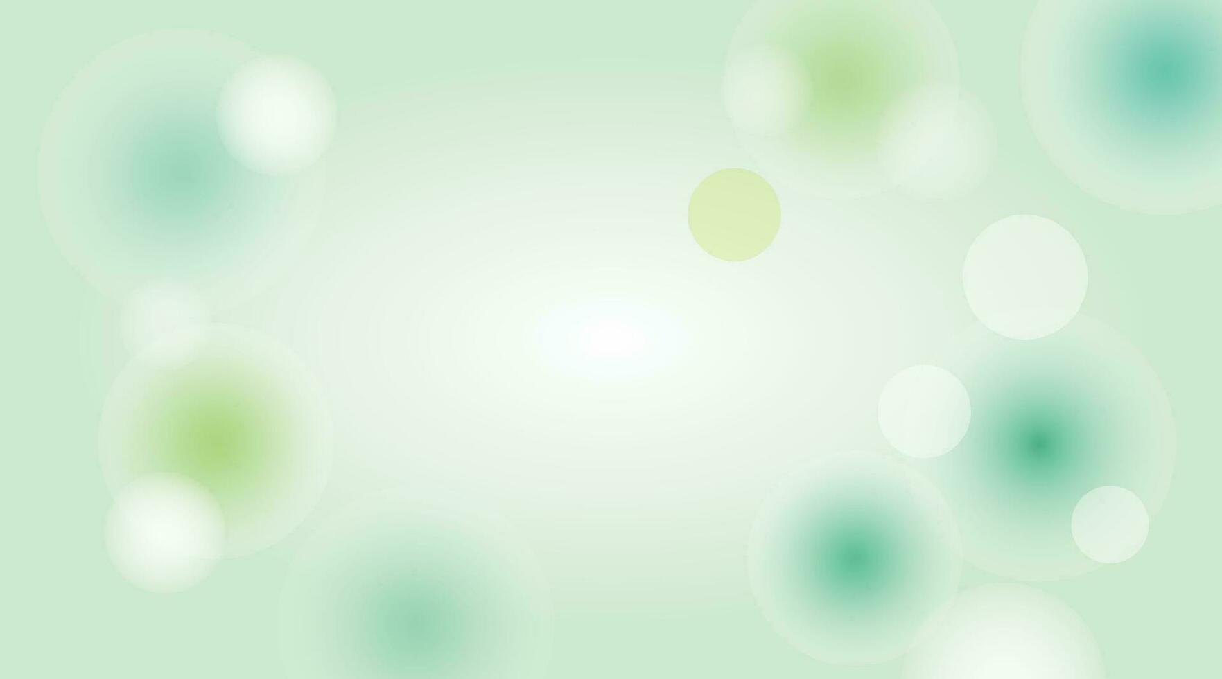Green abstract Background vector