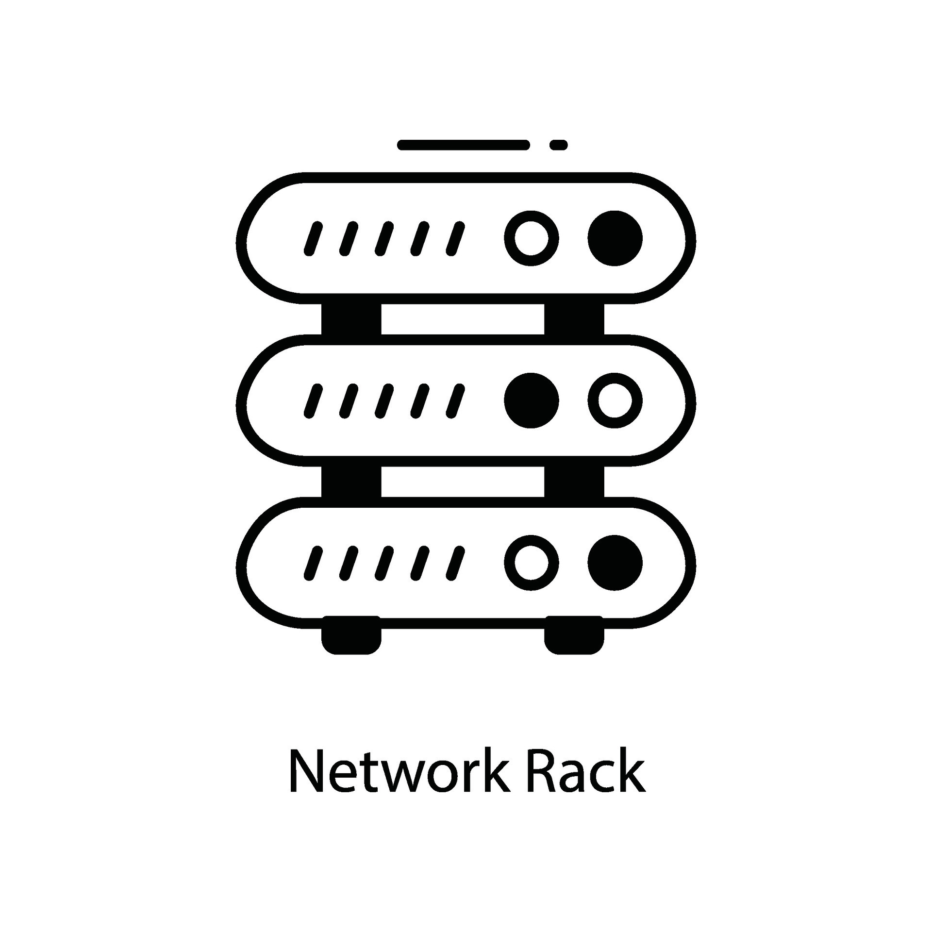 network-rack-doodle-icon-design-illustration-networking-symbol-on