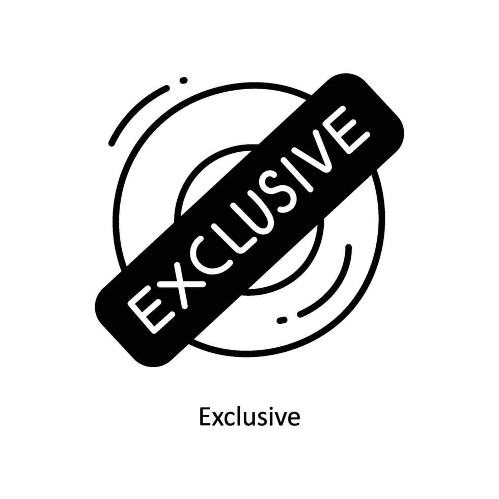 Exclusive doodle Icon Design illustration. Ecommerce and shopping Symbol on White background EPS 10 File vector