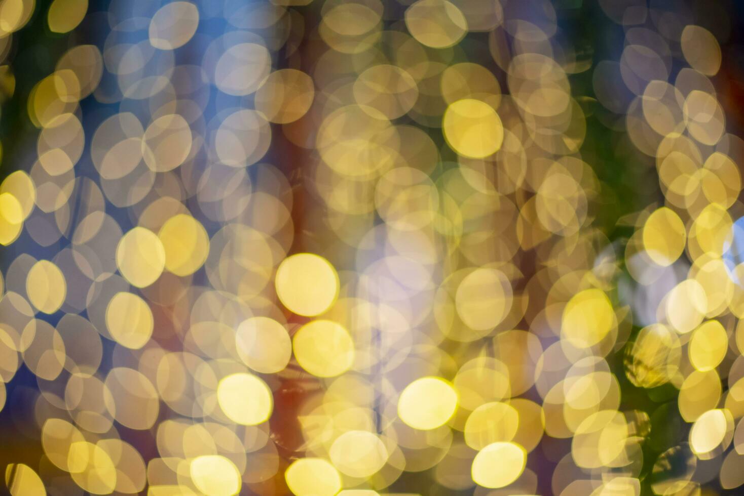 Abstract colorful light bokeh background, Glitter defocused abstract Twinkly Lights and Stars for background. photo