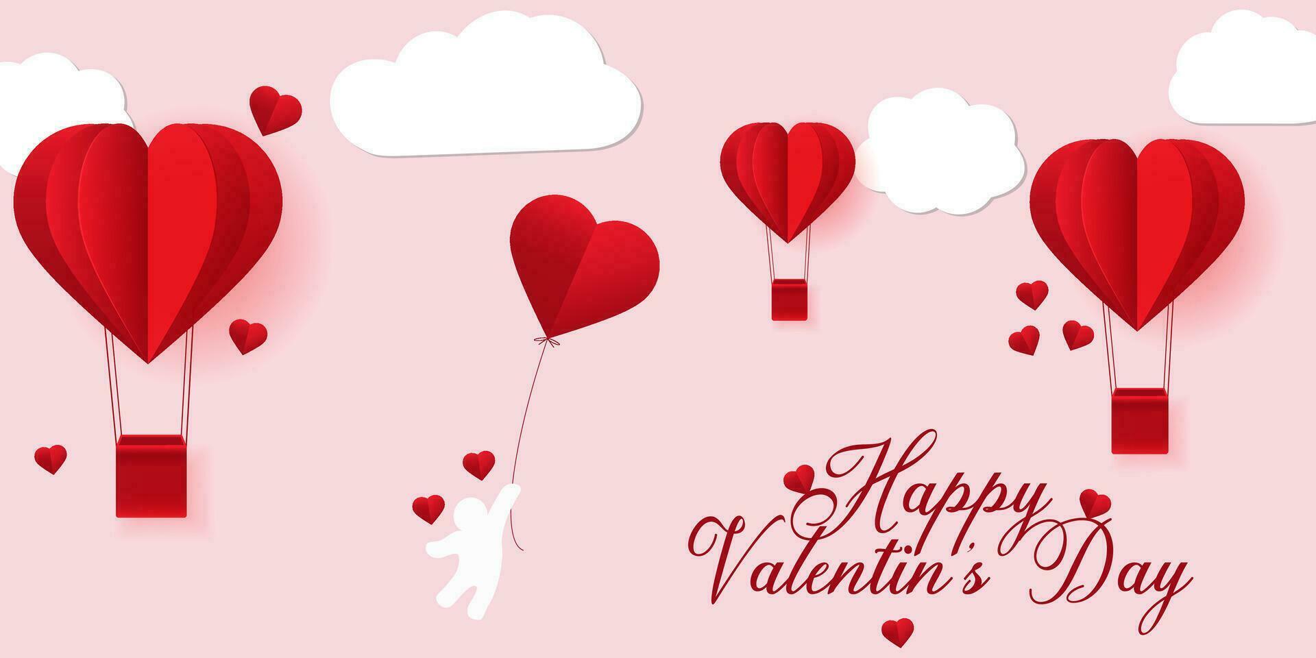 Valentin's Day. Heart form. Design element for wallpapers, greeting cards, valentine cards. Vector illustration