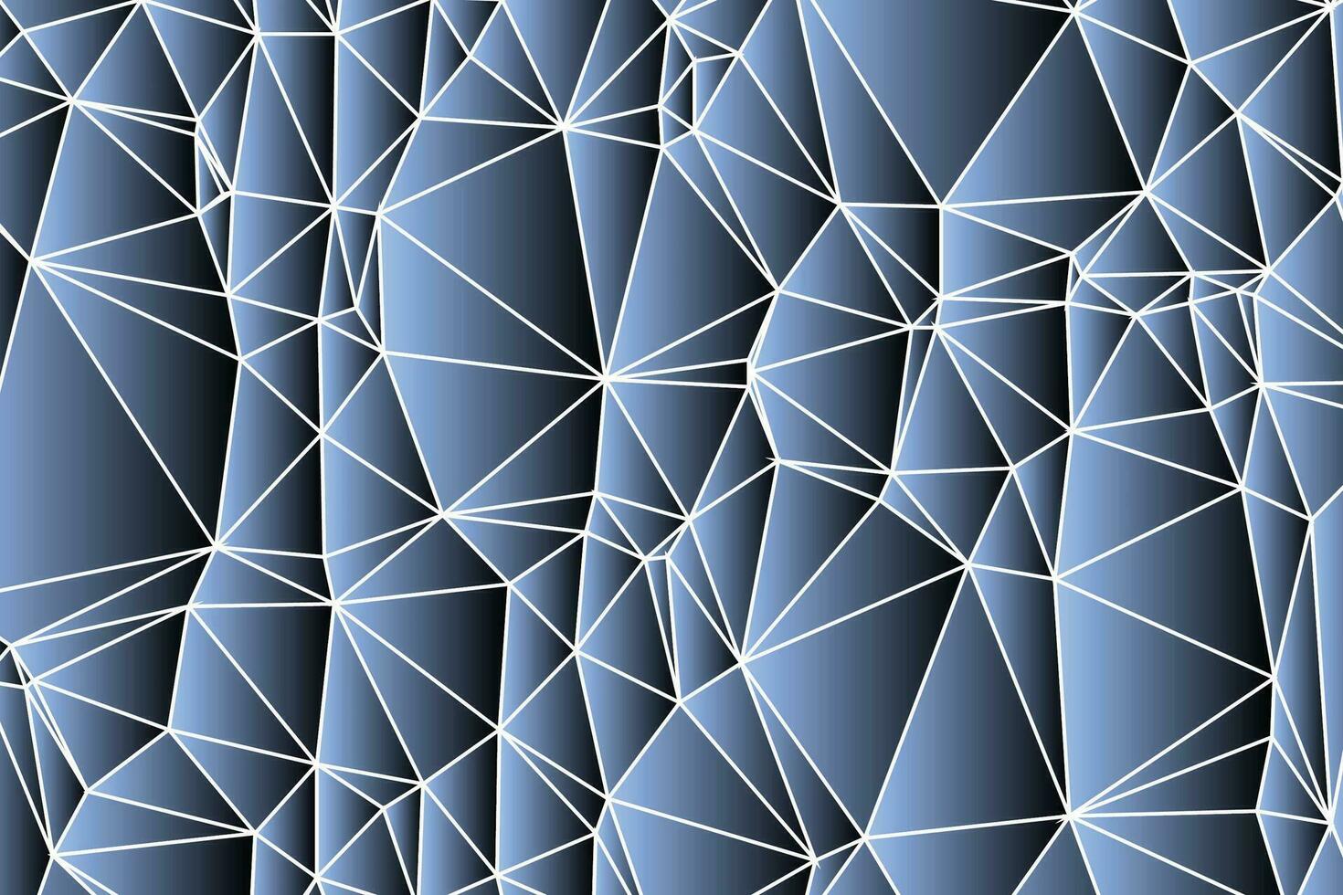 resumen polígono artístico geométrico con blanco línea antecedentes. vistoso bajo escuela politécnica textura. vector