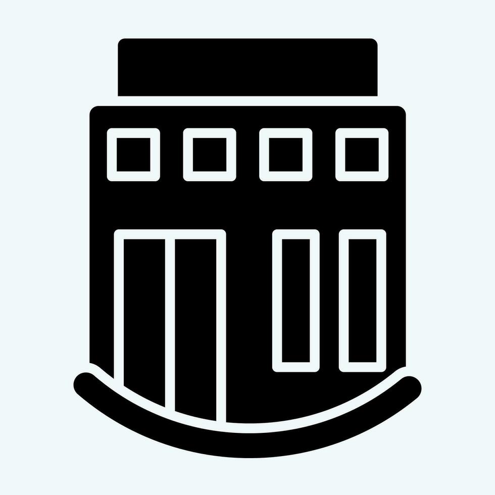 Icon Club. related to Icon Building symbol. glyph style. simple design editable. simple illustration vector