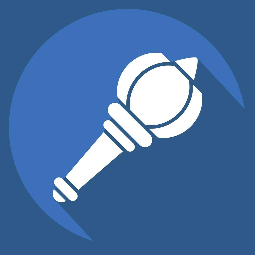 Icon Spectre. related to India symbol. long shadow style. simple design editable. simple illustration vector