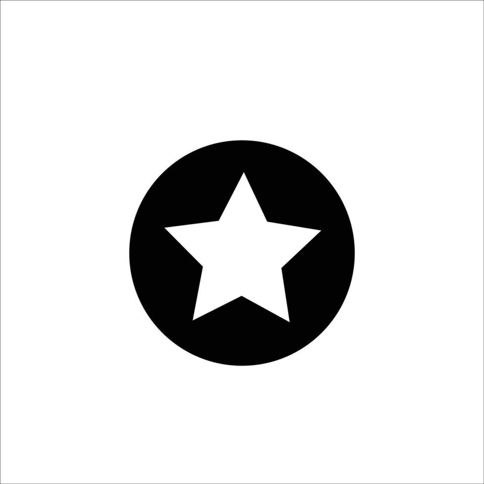 Star icon vector