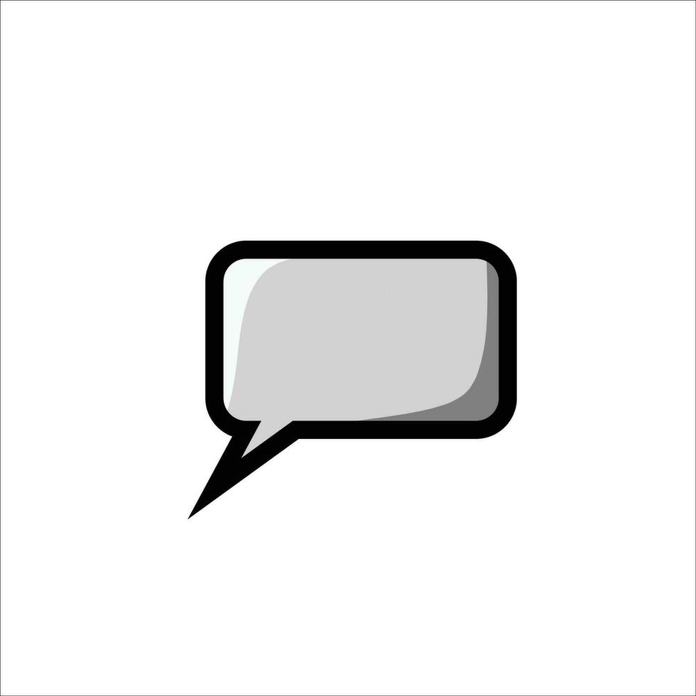 Message box icon vector