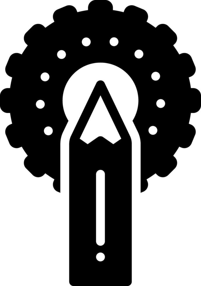 solid icon for creates vector