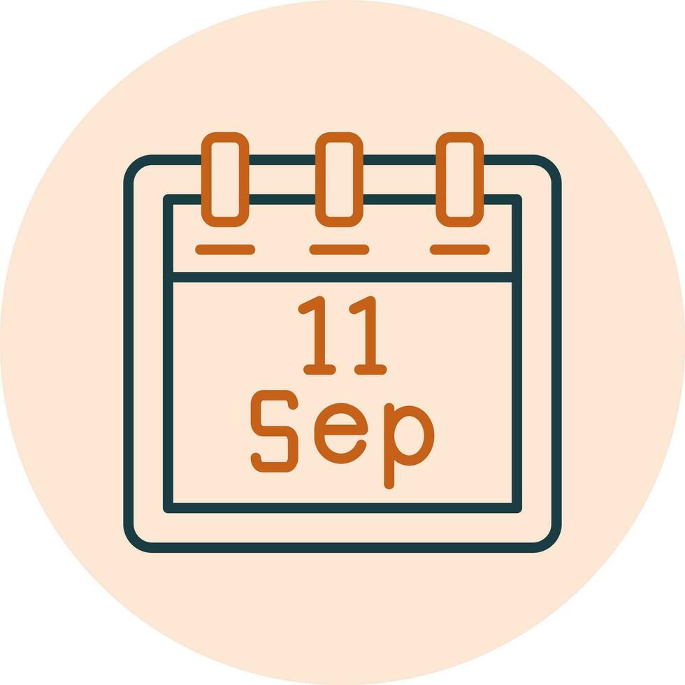 September 11 Vector Icon