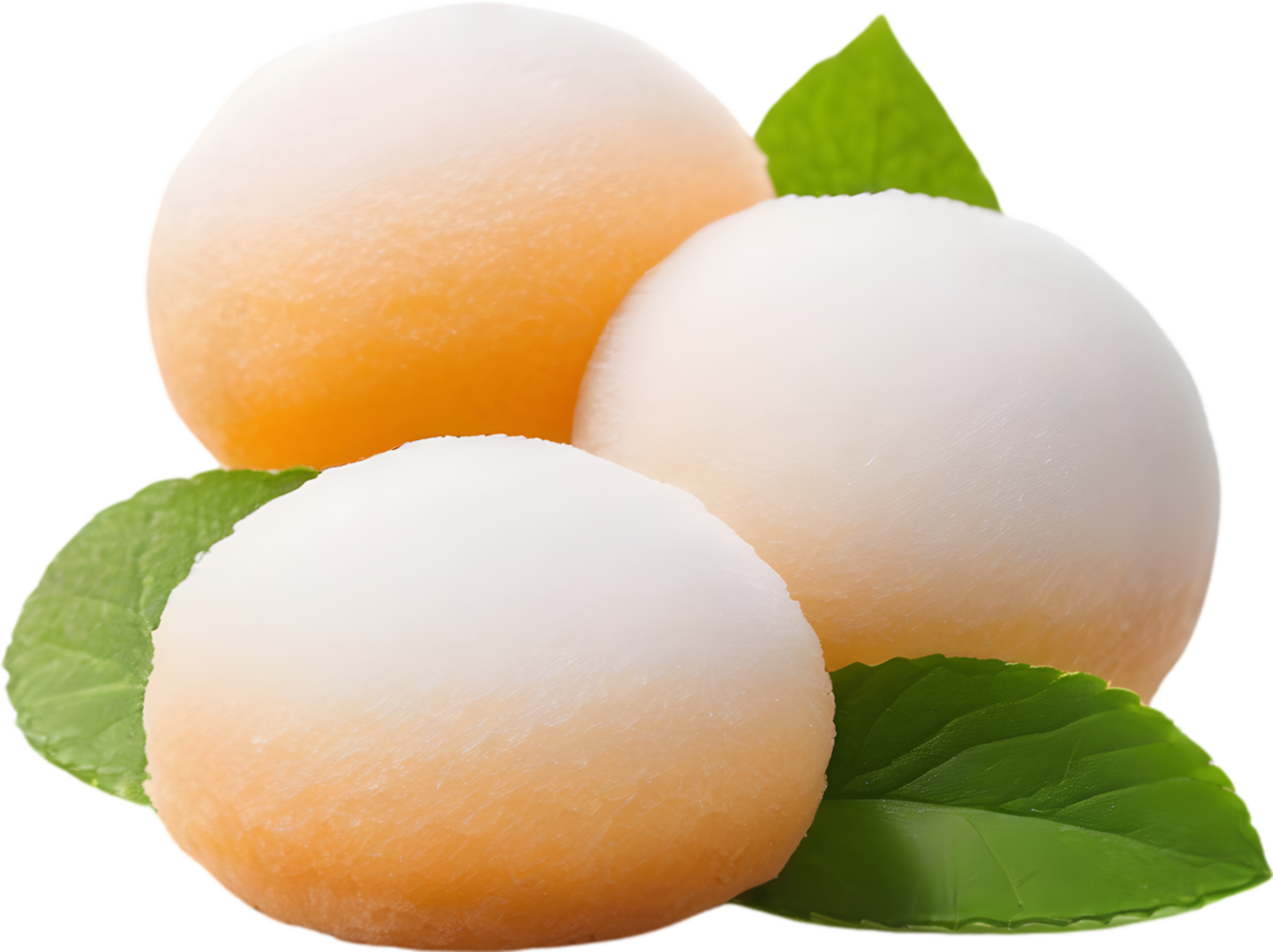 beeld van heerlijk uitziend mochi. ai-gegenereerd. png