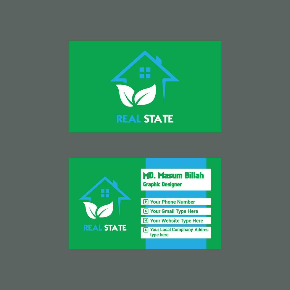 Professional Business Card design vector