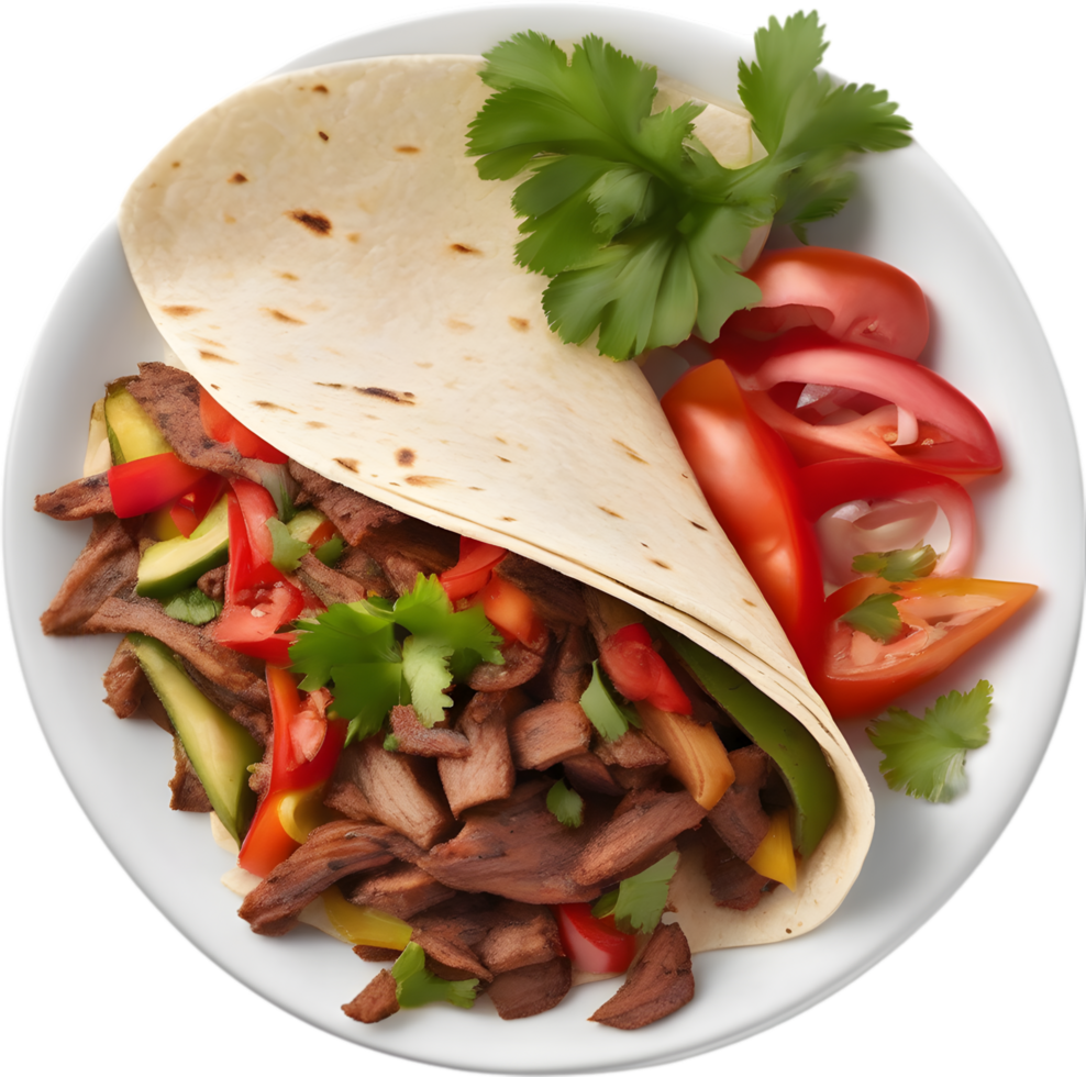 Image of Delicious-looking Fajitas. AI-Generated. png