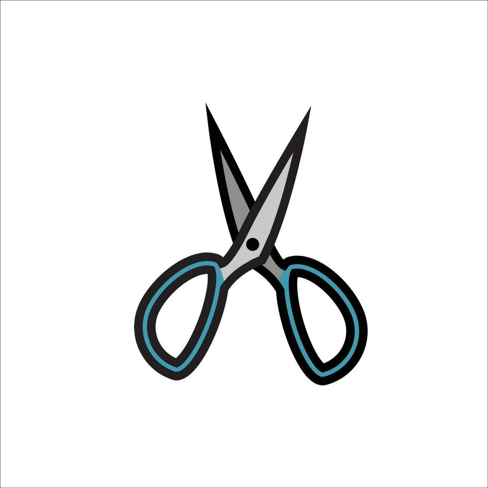 Scissor icon vector