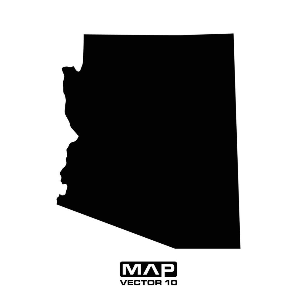 arizona map vector elements, arizona map vector illustration, arizona map vector template