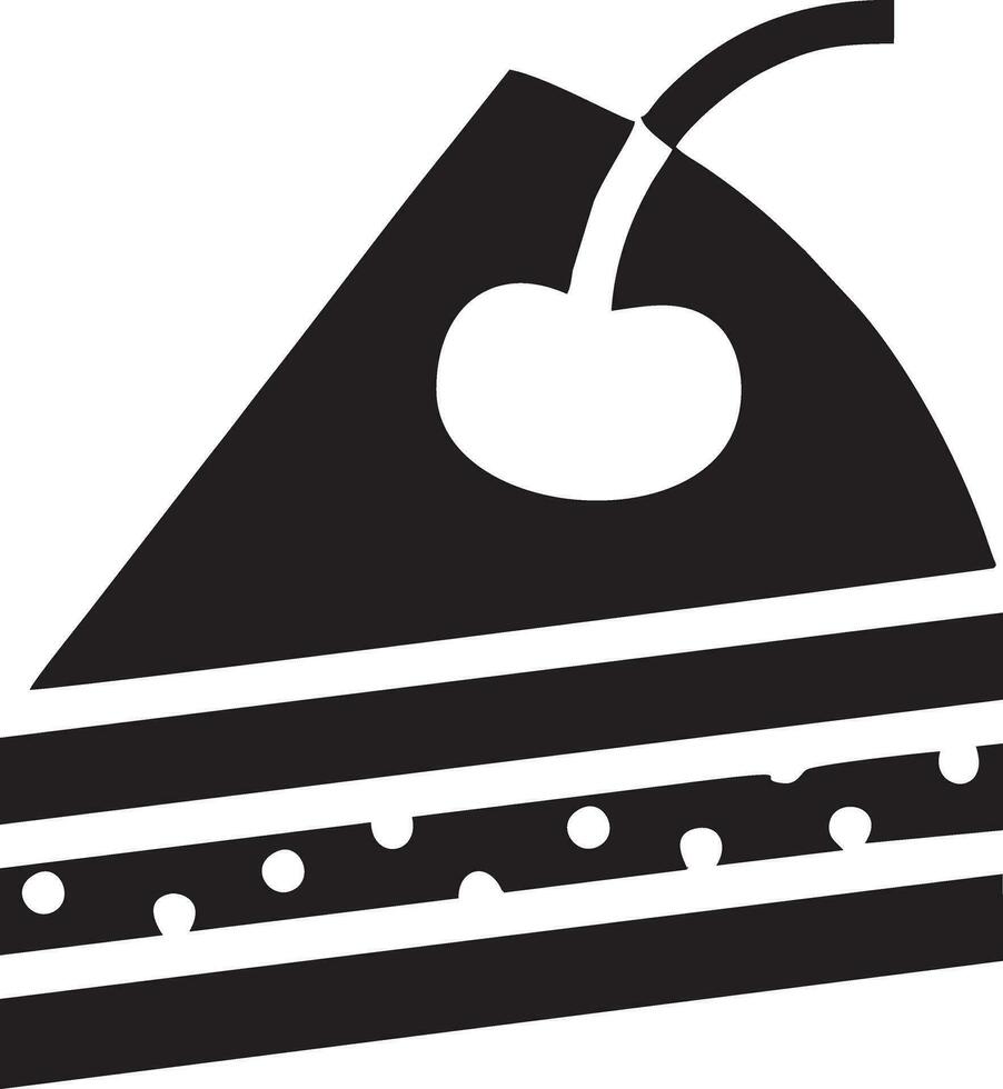 Logo Icon Cake Vector Happy Brithday Moment