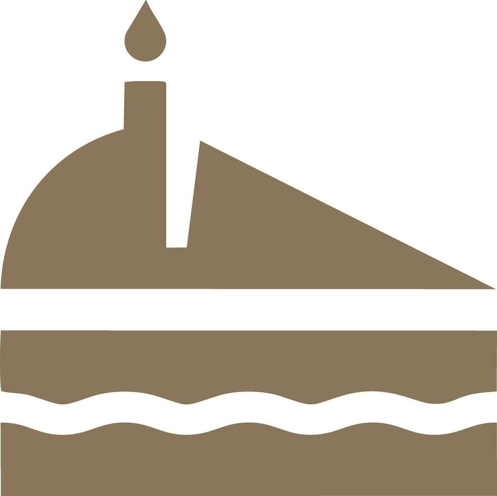Logo Icon Cake Vector Happy Brithday Moment