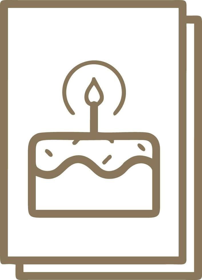 Logo Icon Cake Vector Happy Brithday Moment
