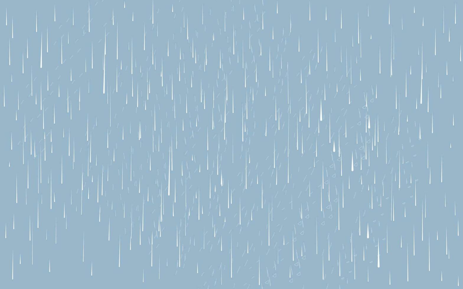 Hard Rain Drops Vector Background Effect