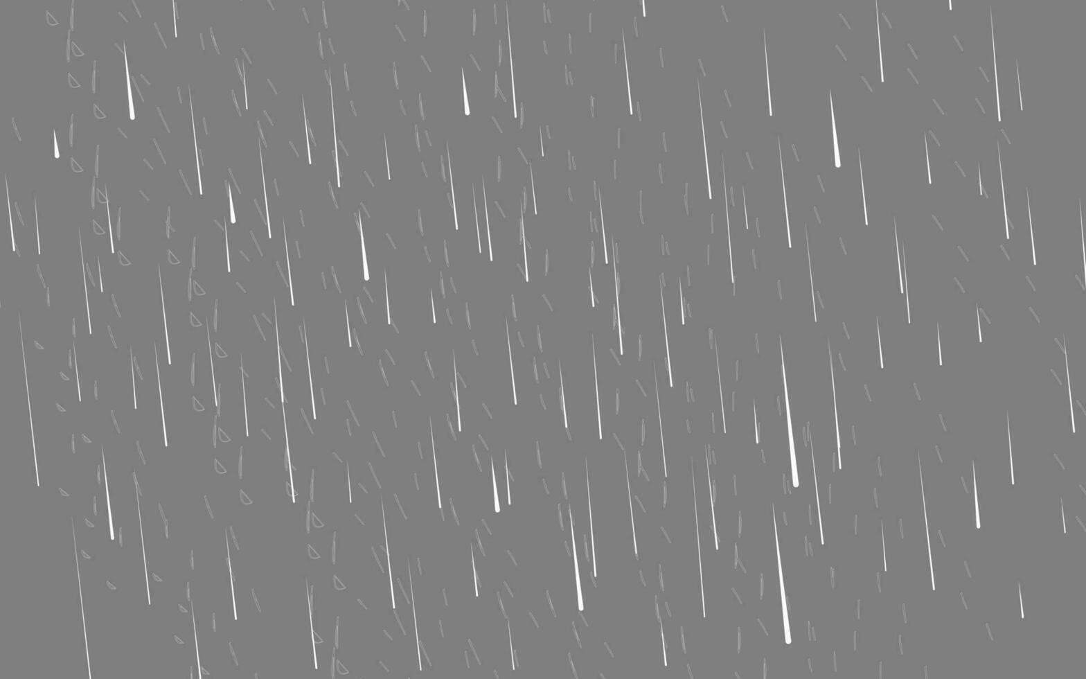 Hard Rain Drops Vector Background Effect