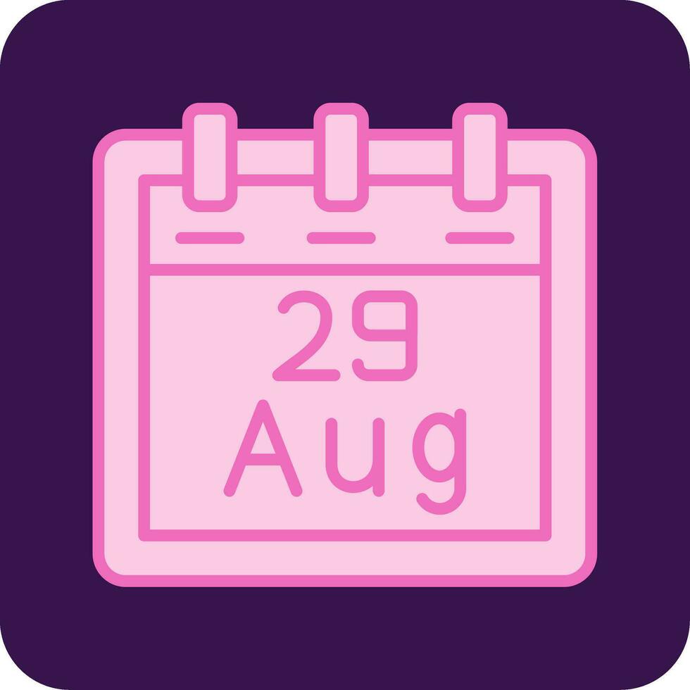 August 29 Vector Icon