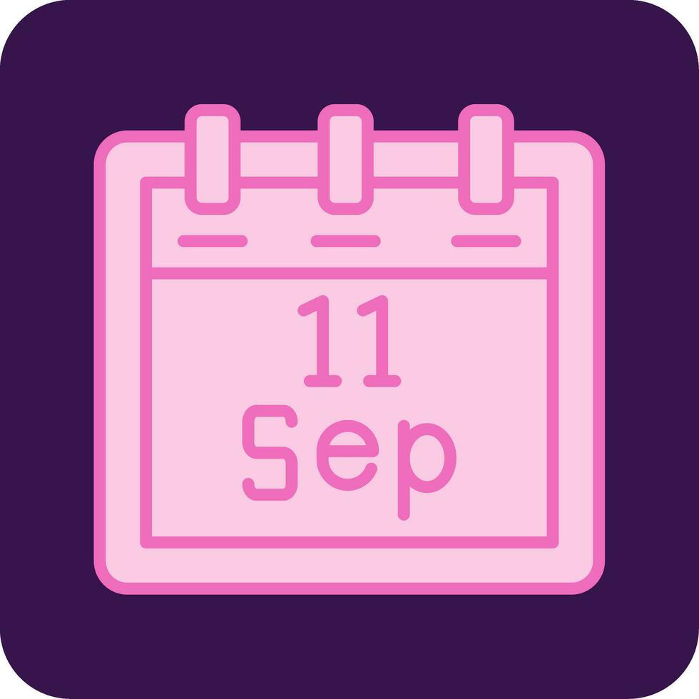 September 11 Vector Icon