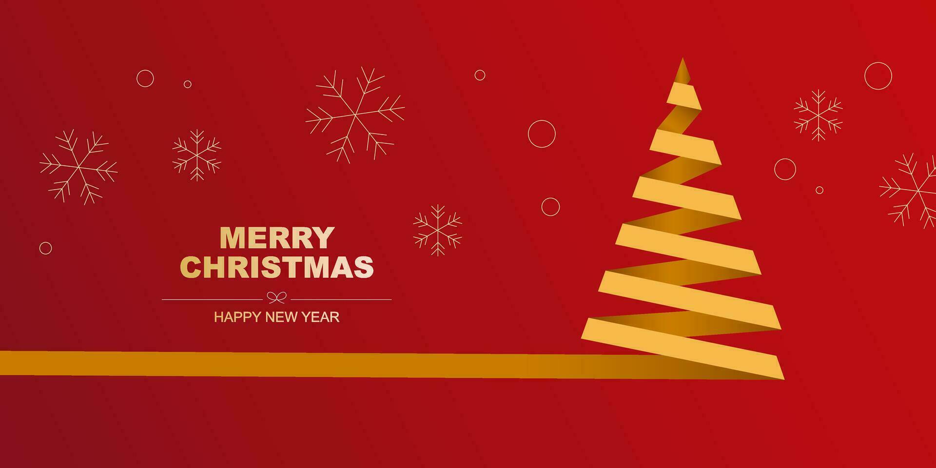 Merry Christmas background vector. Winter Christmas background with xmas. vector