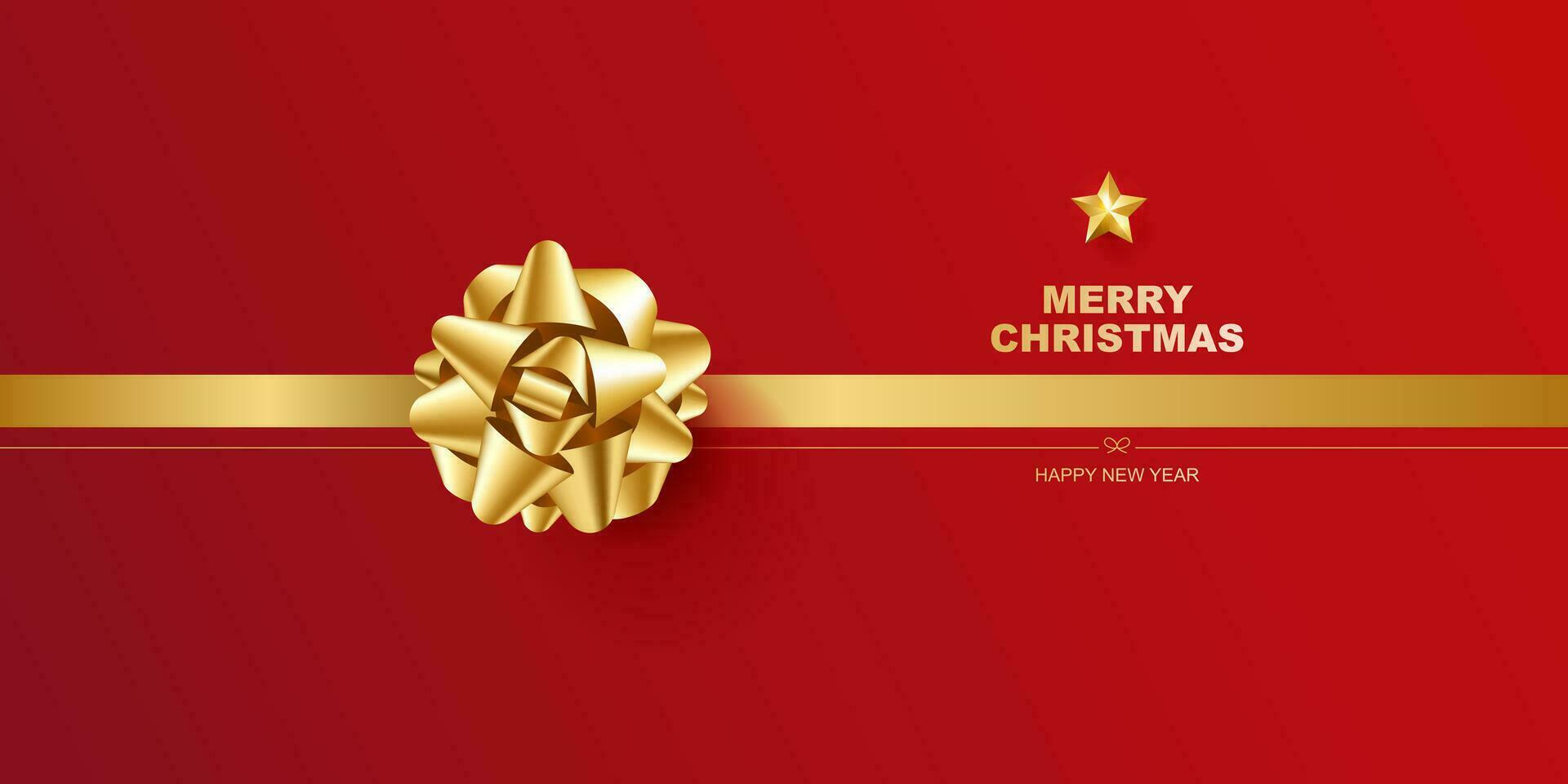 Merry Christmas background vector. Winter Christmas background with xmas. vector
