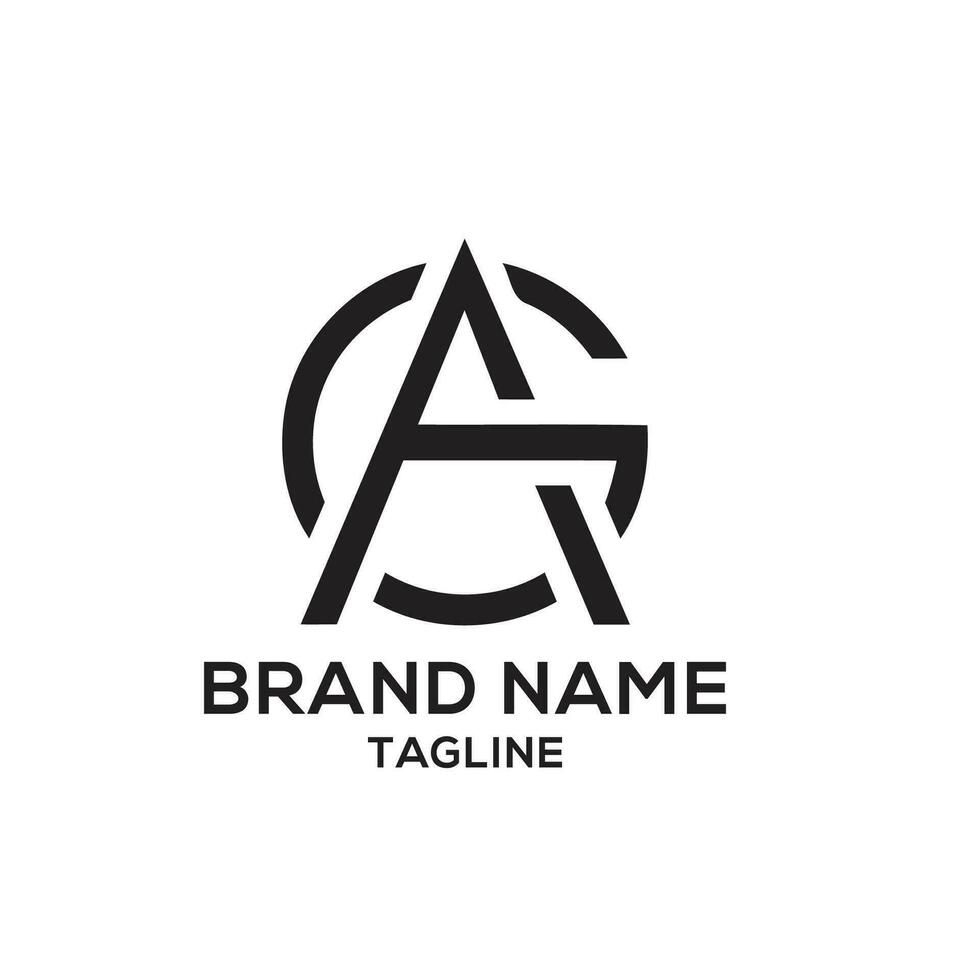 ag logo design vector